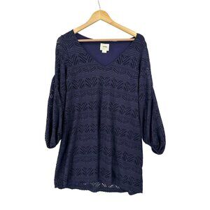 Maeve Dress Womens Size Small Open Lace Romantic‎ Blue Cottagecore Fairycore
